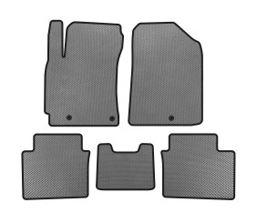 Килимки EVA (2018-2021, Сірий) для Kia Forte 2008–2024 рр