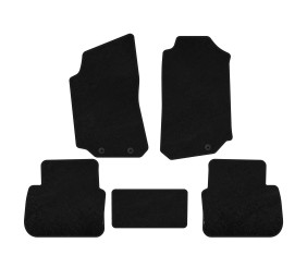 Килимки текстильні Classic (чорні) для Saab 9-5 1997-2010 рр