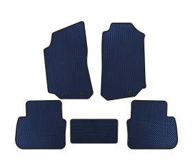 Килимки EVA (Синій) для Saab 9-5 1997-2010 рр