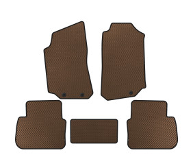Килимки EVA (Коричневий) для Saab 9-5 1997-2010 рр