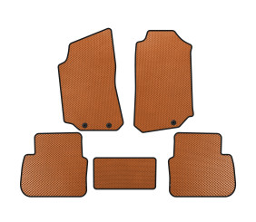 Килимки EVA (Помаранчевий) для Saab 9-5 1997-2010 рр