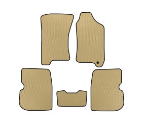 Килимки EVA (праве кермо, Бежевий) для Subaru Forester 1997-2002 рр