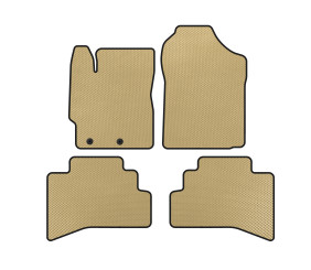 Килимки EVA (Бежевий) для Toyota Prius C 2012-2019 рр