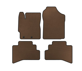 Килимки EVA (Коричневий) для Toyota Prius C 2012-2019 рр