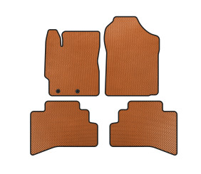 Килимки EVA (Помаранчевий) для Toyota Prius C 2012-2019 рр