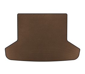 Килимок в багажник EVA (Коричневий) для Toyota Prius Plus