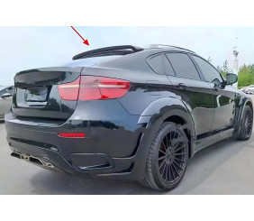 Спойлер верхній (чорний глянець) для BMW X6 E71 2008-2014 рр