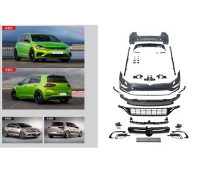 Комплект рестайлінгу в 2017-2020 R (Для 2012-2017) для Volkswagen Golf 7/E-Golf 2012-2020 рр