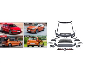 Комплект обвісів GTI (для 2017-2021) для Volkswagen Polo 2017- рр