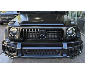 Захист переднього бампера з решіткою (для AMG G63) для Mercedes G сlass W465 2025- рр
