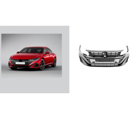 Передній бампер R-Line (для 2021-2026) для Volkswagen Arteon рр