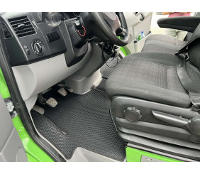 Гумові килимки Carsuit V1 (Чорні) для Mercedes Sprinter W906 2006-2018 рр