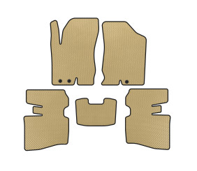 Килимки EVA (SD, Бежевий) для Honda Accord V 1997-2002 рр