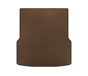 Килимок в багажник передній EVA (4WD, 2012-2021, Коричневий) для Tesla Model S 2012- рр