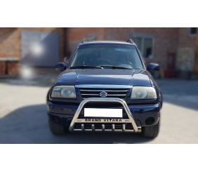Кенгурятник WT004 (нерж) для Suzuki Vitara 1998-2006 рр