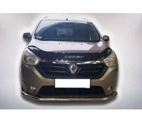 Передній захист ST008 (нерж) для Renault Lodgy 2013-2022 рр