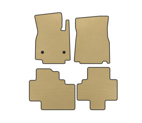 Килимки EVA (EV, 2018-, бежевий) для BYD Tang 2018- рр