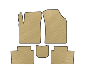 Килимки EVA (Бежевий) для JAC iEV7S 2017-2023 рр