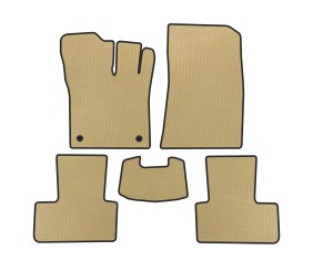 Килимки EVA (Бежевий) для Renault Captur 2019- рр