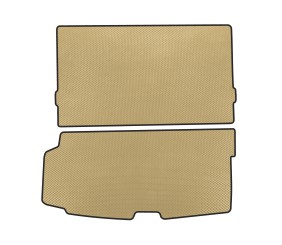 Килимок в багажник EVA (2020-, бежевий) для Volvo XC90 2015- рр
