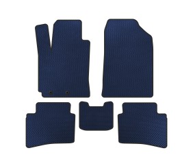 Килимки EVA (X-Line, синій) для Kia Rio 2017- рр