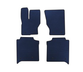 Килимки EVA (Long, задній ряд з консоллю, синій) для Range Rover IV L405 2013-2021 рр