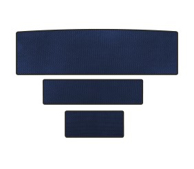 Килимок в багажник EVA (Синій) для Cadillac Escalade 2014-2020 рр