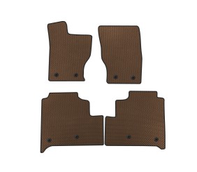 Килимки EVA (Long, Hybrid, коричневий) для Range Rover IV L405 2013-2021 рр