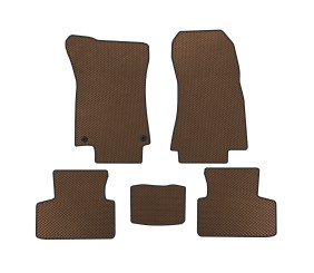 Килимки EVA (Коричневий) для Mercedes GLB X247 2019- рр