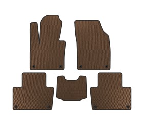 Килимки EVA (2020-, коричневий) для Volvo XC90 2015- рр
