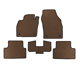 Килимки EVA (Коричневий) для Volkswagen T-Cross 2019- рр