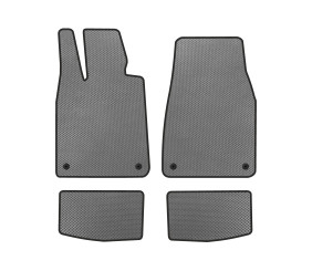 Килимки EVA (2021-, сірий) для Porsche Taycan 2019- рр