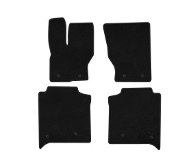 Килимки текстильні Classic (Long, задній ряд з консоллю, чорний) для Range Rover IV L405 2013-2021 рр