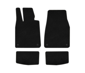 Килимки текстильні Classic (2021-, чорний) для Porsche Taycan 2019- рр