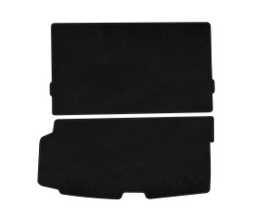 Килимок в багажник текстильний Classic (2020-, чорний) для Volvo XC90 2015- рр
