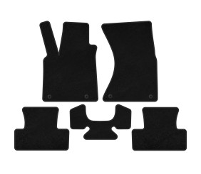 Килимки текстильні Premium (2008-2012, чорний) для Ауди Q5 рр
