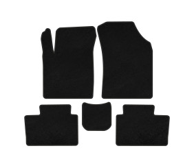 Килимки текстильні Premium (Чорний) для JAC iEV7S 2017-2023 рр