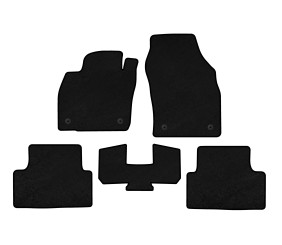 Килимки текстильні Premium (Чорний) для Volkswagen T-Cross 2019- рр