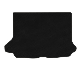 Килимок в багажник текстильний Premium (Для e-tron 2019-, China, верхній, чорний) для Ауди Q2 2016- рр