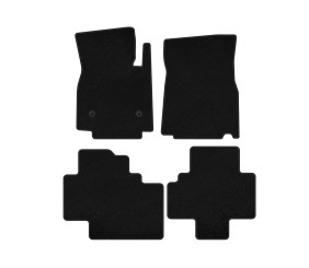 Килимки текстильні Deluxe (EV, 2018-, чорний) для BYD Tang 2018- рр