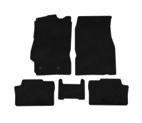 Килимки текстильні Deluxe (SD, чорний) для BYD E5