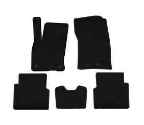 Килимки текстильні Deluxe (Для Kuga, Чорний) для Ford Kuga/Escape 2019- рр