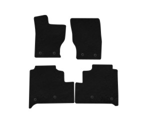 Килимки текстильні Deluxe (Long, Hybrid, чорний) для Range Rover IV L405 2013-2021 рр