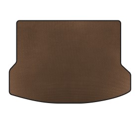 Килимок в багажник (5-ти місний, Європа, Коричневий) для Nissan X-trail T32/Rogue 2014-2021 рр