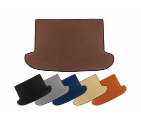 Килимок в багажник EVA (3 ряди, Коричневий) для Mercedes GLS X167 2019- рр