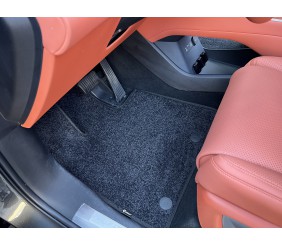 Килимки текстильні Premium (2 ряди, Чорний) для BYD Tang 2025- рр