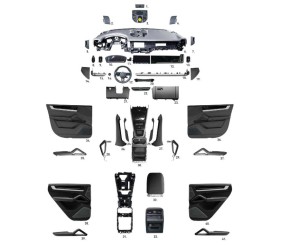 Комплект апгрейда салону на 2023-2026 для Porsche Cayenne рр