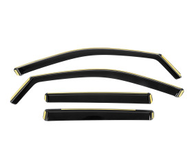 Вітровики вставні Niken Luxury (4 шт) для Skoda Scala 2018- рр