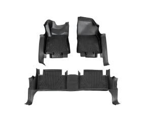 Гумові килимки Niken Luxury 3D (Для X-trail, 3 шт) для Nissan X-trail T32/Rogue 2014-2021 рр