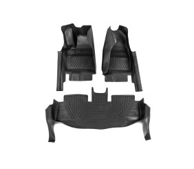 Гумові килимки Niken Luxury 3D (3 шт) для Tesla Model 3 2017- рр